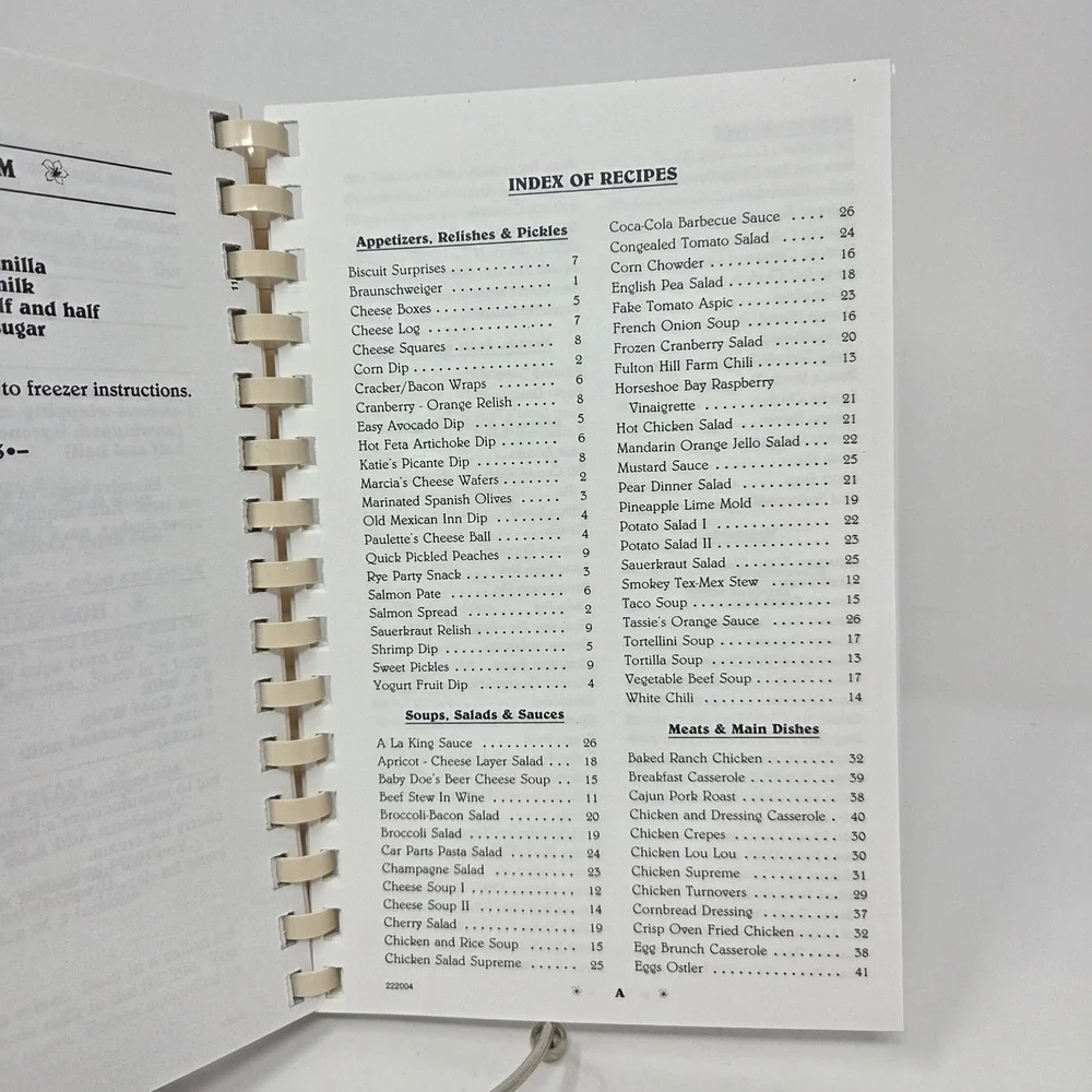 Kitchen Delights Hubbard Garden Club Cookbook 2005 Spiral Bound Community Recipe